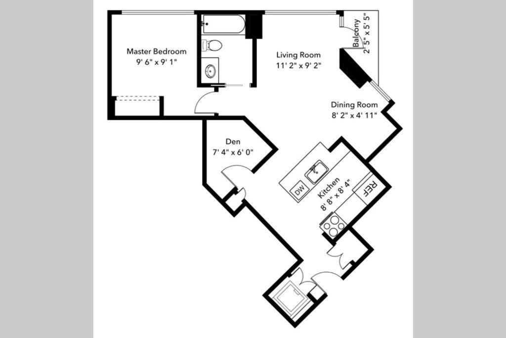 Lovely One-Bedroom Apartment With Pool, Hot Tub, And Gym In The Heart Of Downtown, Skytrain 3Min Away 밴쿠버 외부 사진